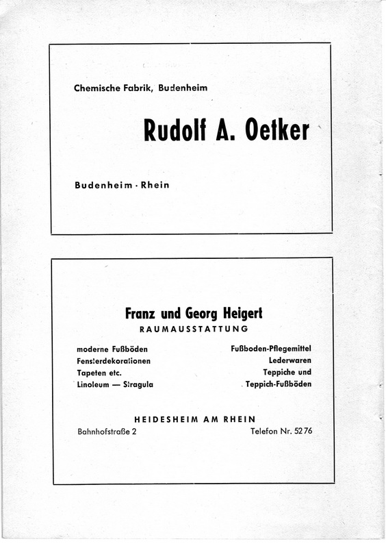 Festschrift 1962 - 60