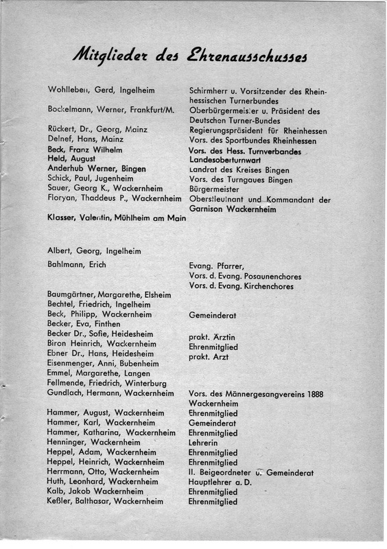 Festschrift 1962 - 63