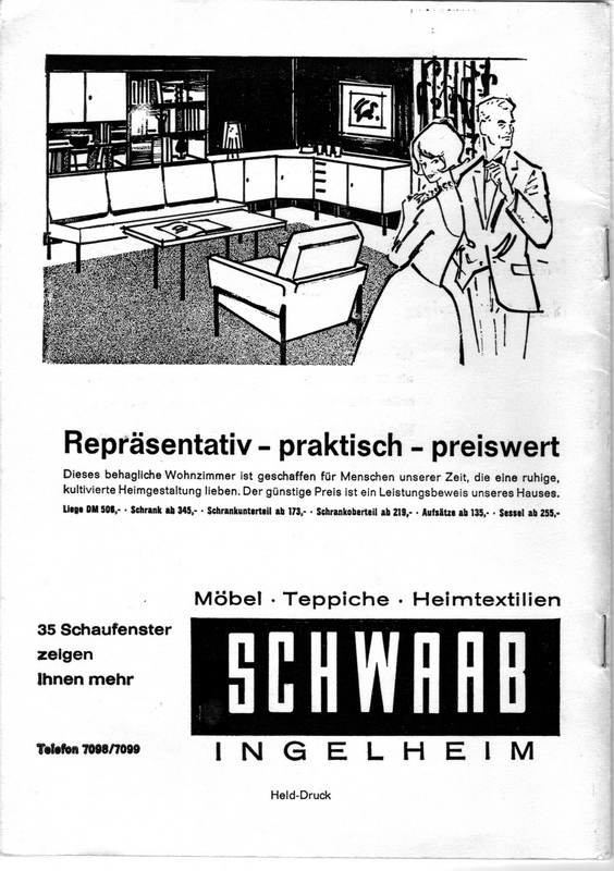 Festschrift 1962 - 68